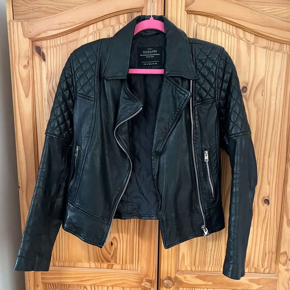 All Saints Leather Jacket